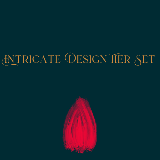 Intricate Design Tier Set