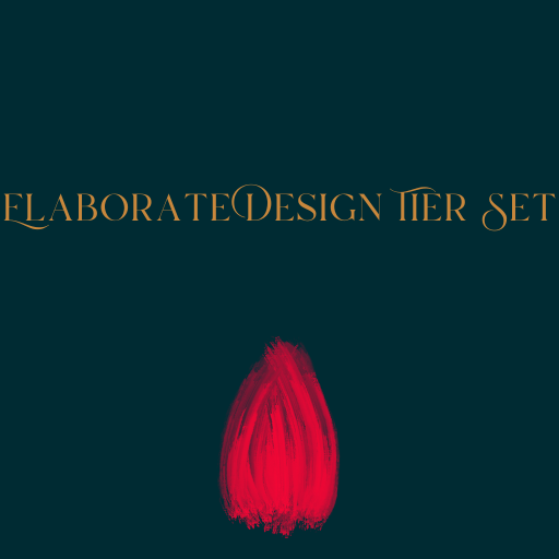 Elaborate Design Tier Set